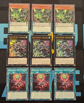 DoomZ Deck Core 9 Karten Bundle BLZD Blazing Dominion YuGiOh 