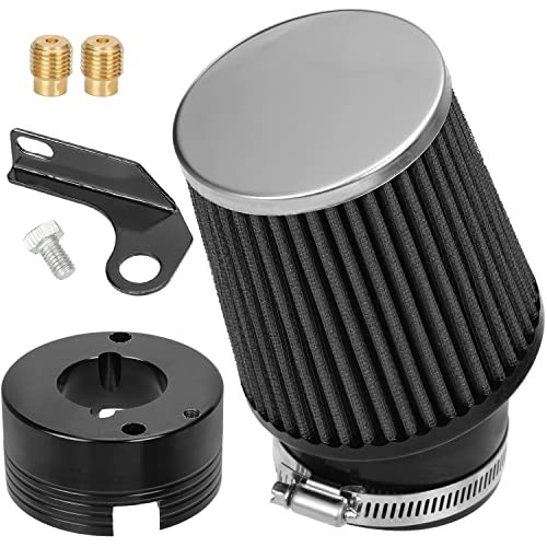 62mm Mini Bike Air Filter Adapter Stage1 For Predator 301cc 420cc GX340 Black - Afbeelding 1 van 6