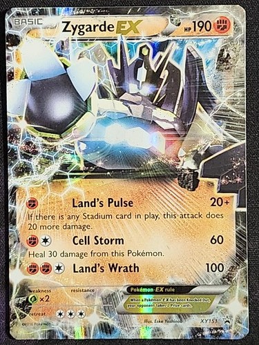 Pokemon Zygarde EX XY151 (MP) Black Star Promo BSP