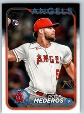 Victor Mederos - #270 - Los Angeles Angels - 2024 Topps - Rookie RC