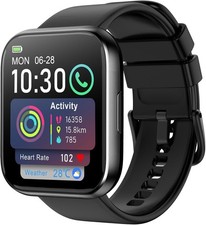 Smart Watch   Bluetooth Calls, Fitness Tracker, Waterproof, Heart Rate