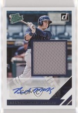 2019 Panini Donruss Rated Prospect Material Signatures Brendan McKay Auto 8f7