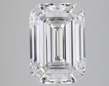 4.47ct Emerald Lab Grown Loose Diamond GIA Certified F/VS1 +Free Ring 6452340121 2069.39 per carat