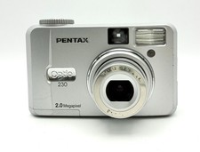 PENTAX Optio 230 Compact Digital Camera 2MP Tested and Fully Functional Japan
