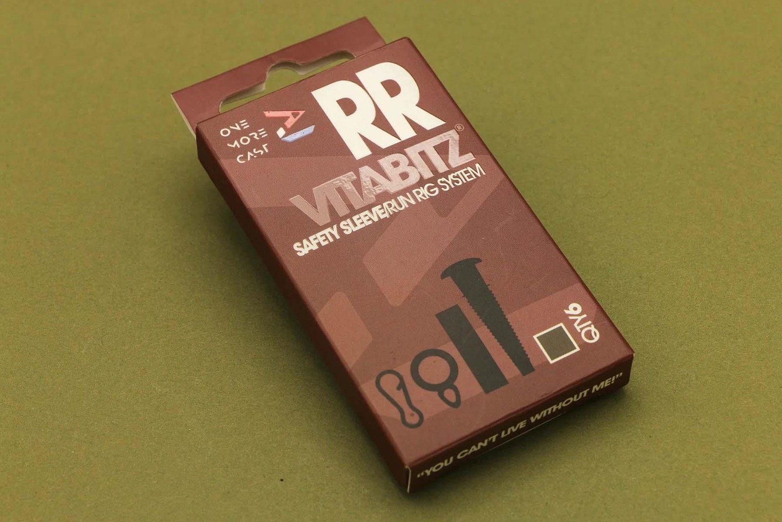 One More Cast Vitabitz Safety Sleeve/Run Rig System | Carp Fishing Tackle