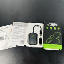 Wireless CarPlay Adapter for Apple iPhone, Converts Factory Wired CarPlay 