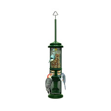 Squirrel Buster Nut Feeder Squirrel Proof Bird Feeder for Nuts Two Meshes
