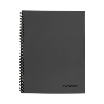 Cambridge Limited Wirebound Meeting Notes Business Notebook: 6-5/8 in. x 9-1/2 i