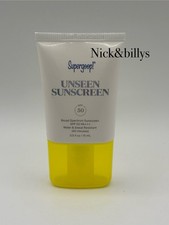 NEW Supergoop Unseen Suncreen SPF 50 Travel Size 15ml/0.5oz Exp 3/2027 AUTHENTIC