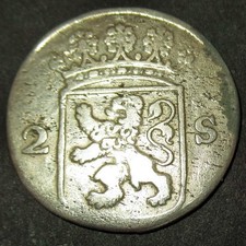 Certificate Authenticity 1777 Dutch Colonial New York Silver Lion Dime Hollandia