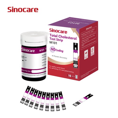 Blood Work Device Uric Acid, Blood Glucose and Cholesterol 3-in-1 Device Home Meter Test ...