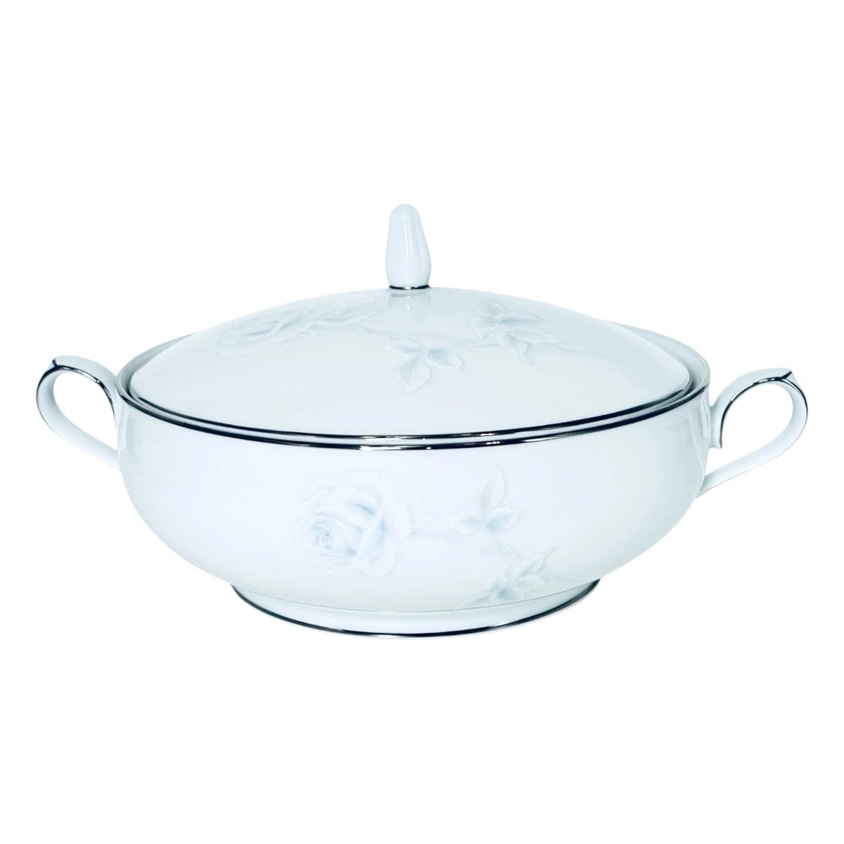 KPM白磁　Covered Vegetable Dish with figure Covered Vegetable Bowl Noritake for sale | eBay