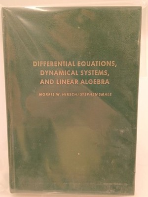 Differential Equations, Dynamical Systems and Linear Algebra (Pure & Applied Mat