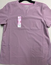 Scrubstar Women s Active V-Neck Scrub Top Size M NWT