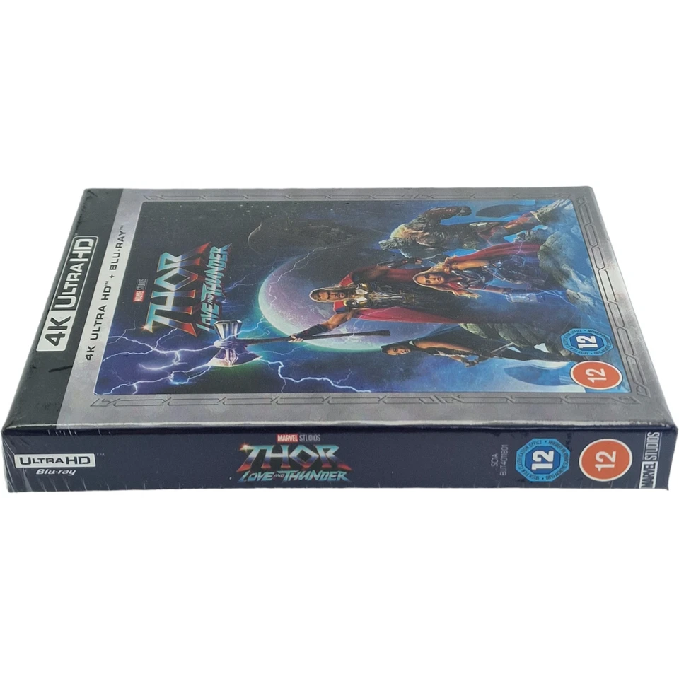 Thor: Love and Thunder Steelbook 4K Ultra HD+Blu-ray Zavvi Collector's 2022 B - Image 4 of 4