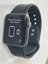 APPLE Watch Series 3 GPS LTE - 42MM Aluminum Case A1861 - Black Battery 89 
