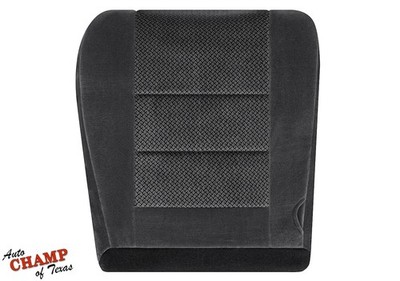 2002 Ford F250 F350 F450 XLT Crew -Driver Side Bottom Cloth Seat Cover Dark Gray