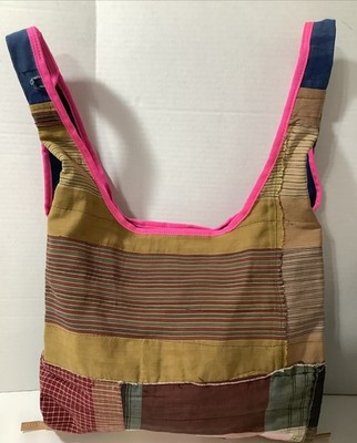 Porter Yoshida Kaban Patchwork Purse Tote Shoulder Bag, Distressed Look Japan