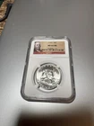 1955  Franklin Half Dollar MS64 FBL  NGC