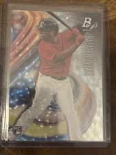 2018 Bowman Platinum Ice Rafael Devers Rookie Card