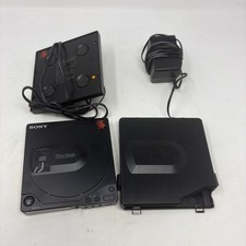Sony Discman D-15 Portable CD Player Hard Case Vintage 1988 Japan Parts Only