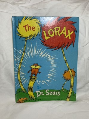 The Lorax by Dr. Seuss 1971 LARGE Size Edition. *FREE SHIPPING* VINTAGE