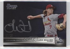 2014 Bowman Draft Bowman Black Auto /25 Luke Weaver #BBC-LW Auto 1i9