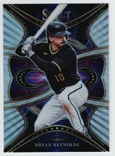 2022 Panini Select Bryan Reynolds Phenomenon Silver Prizm Holo #P14 Pirates