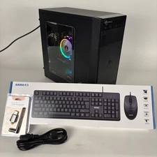 Intel i5-8500 Gaming Desktop PC Computer 16GB DDR4 512GB SSD Radeon RX 580 8GB