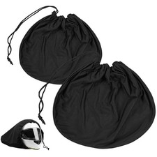 Helmtasche Schwarz 2er Set Reithelm Motorrad ...