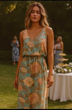 NEW! Show Me Your Mumu Kendall Maxi Gown Dress Anthropologie BHLDN Sz Small