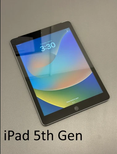 Job lot of 10 x Apple iPad 5th Gen 32GB Tablet 32GB, WiFi + 4G, Space Grey