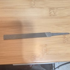 Vtg Nicholson XF 0 Swiss Pattern Flat Hand Metal File Made in USA 5.73" Length