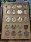 Franklin Silver Half Dollar Complete Set 1948 - 1963 35 BU Coins in Album