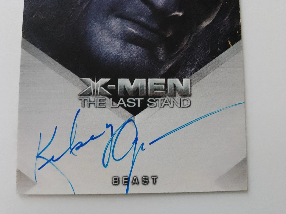 Kelsey Grammer Rittenhouse Marvel 2006 X-Men The Last Stand autógrafo bestia Foto 4 de 4