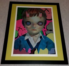DEATH NYC ltd ed signed FRAMED graffiti art print 45x32cm Ode To Hikari Shimoda
