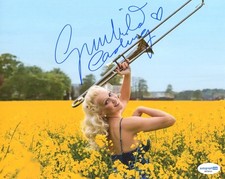 GUNHILD CARLING SIGNED AUTOGRAPH 8x10 PHOTO PICTURE ACOA SWEDISH JAZZ MUSICIAN 