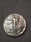 1942 Walking Liberty Half Dollar In VF/EF Condition In My Opinion. #416