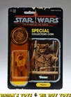 Vintage Kenner Star Wars Carded POTF Paploo Action Figure C4Y