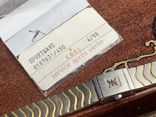 🔥WATCH BAND FOR EBEL SPORTWAVE LADIES WATCH w/extra links WE’VE MORE WATCHES2c