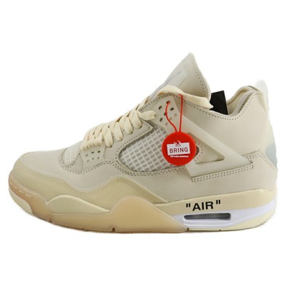 Nike Off-White Wmns Air Jordan 4 Retro Sp Sail Women