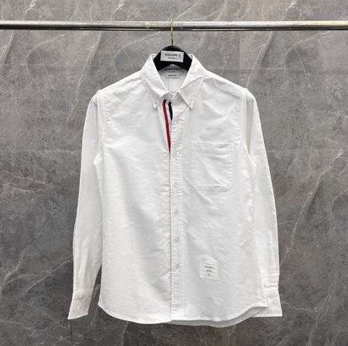 Thom Browne Langarmshirt mit Revers Herren und Damenmode Shirt - Bild 37 von 40