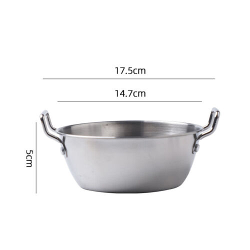 2pcs Cuisine Bowl Durable Salad Bowls Household Double Ear Instant Noodle Bowl - Picture 18 of 21