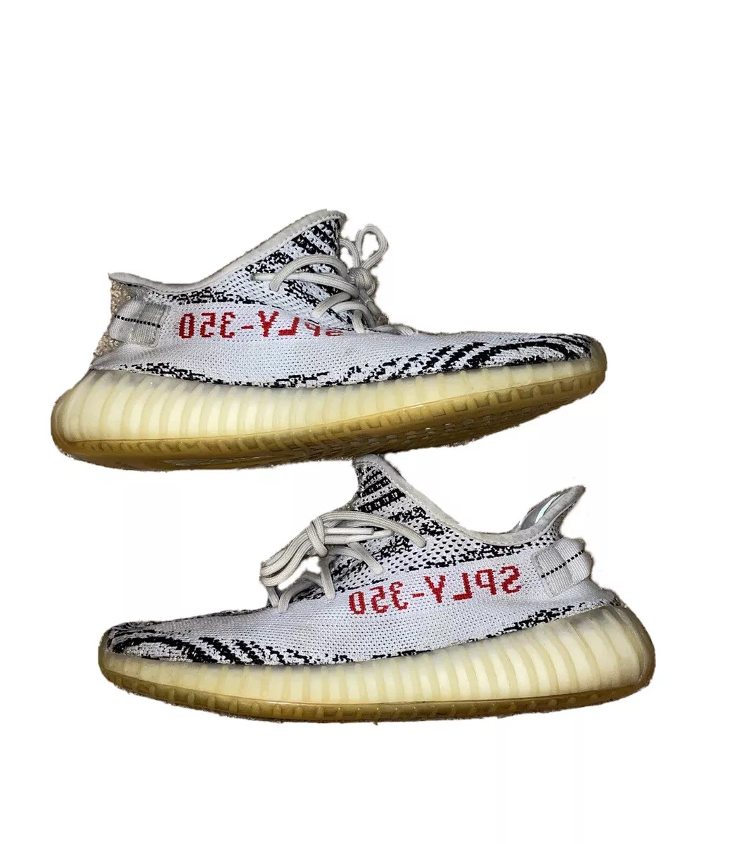 Yeezy 350 Boost V2 White Zebra Shoes 7