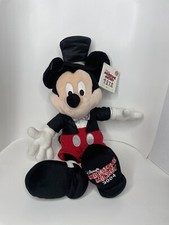 Disney Milestone Mickey Mouse in Tuxedo 75th Anniversary 2004 Mickey 24" Plush
