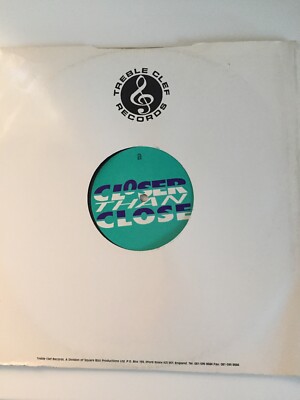 Closer Than Close    You Got A Hold On Me 12'' promo single Treble Clef CLEF T.4