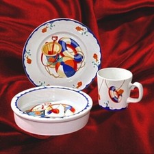 Tiffany  Co. Seashore Child's Dish Set