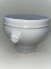 Vintage Apilco Lionhead French Soup Serving Bowl 6x5  