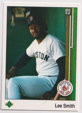 1989 Upper Deck #521 Lee Smith Boston Red Sox HOF