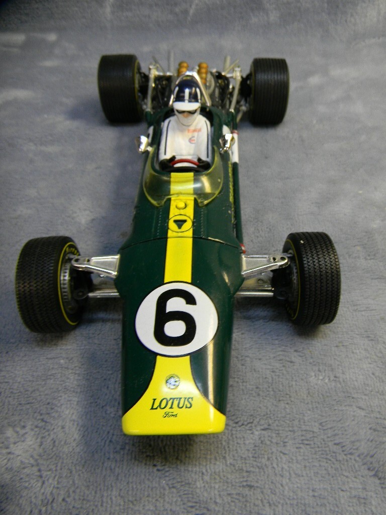 1/18 SCALE 1967 #6 LOTUS 49 QUARTZO GRAHAM HILL DUTCH GRAND